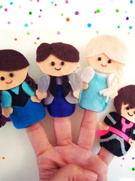 Finger Puppet Frozen