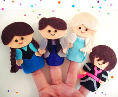 Finger Puppet Frozen