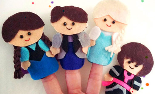 Finger Puppet Frozen
