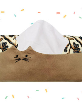 tempat tissue bentuk kucing
