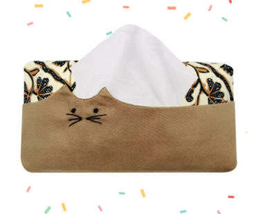 tempat tissue bentuk kucing