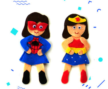 alat peraga women superheroes