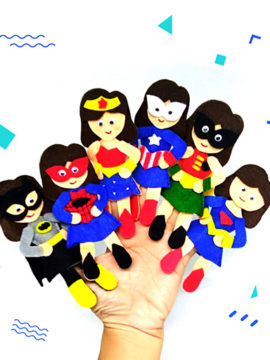 alat peraga women superheroes