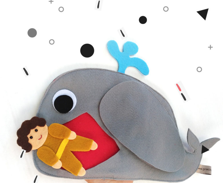 Jonah in the belly fish