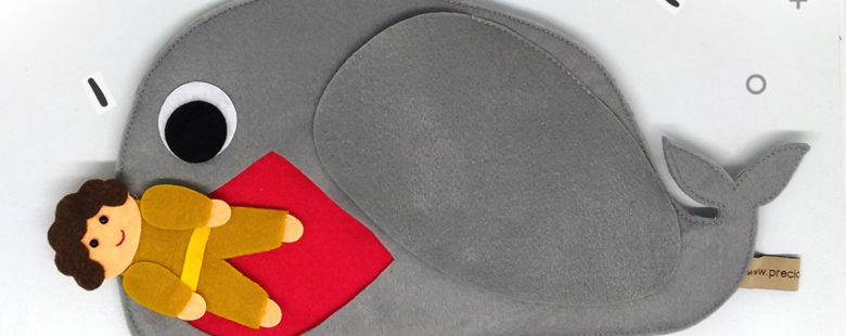 Jonah in the belly fish