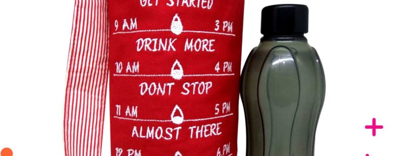 tas botol minum bordir